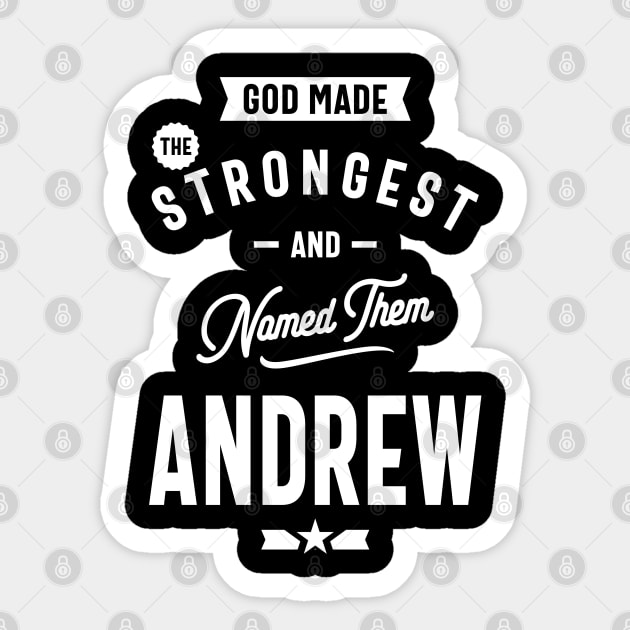 Andrew Sticker by cidolopez